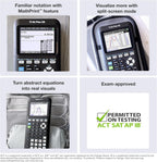 Calculadora gráfica TI84PLSCEBLUBRY de Texas Instruments, Negro