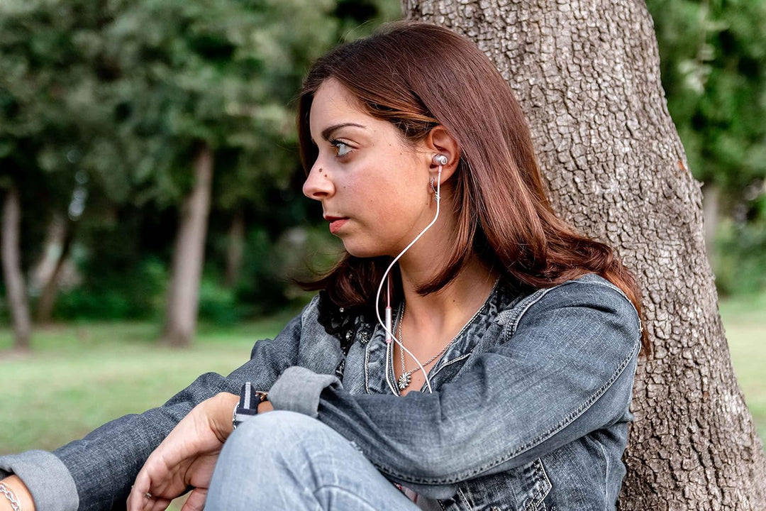 LUDOS Clamor - Audífonos con cable tipo in-ear, 5 años de garantía,...
