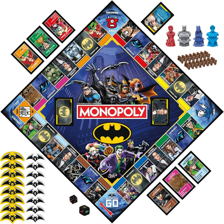 Monopoly Batman Juego de mesa Juego de monopolio para