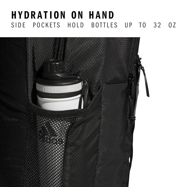 Mochila adidas Excel Duradera Grande para Atletismo, Laptop y Libros