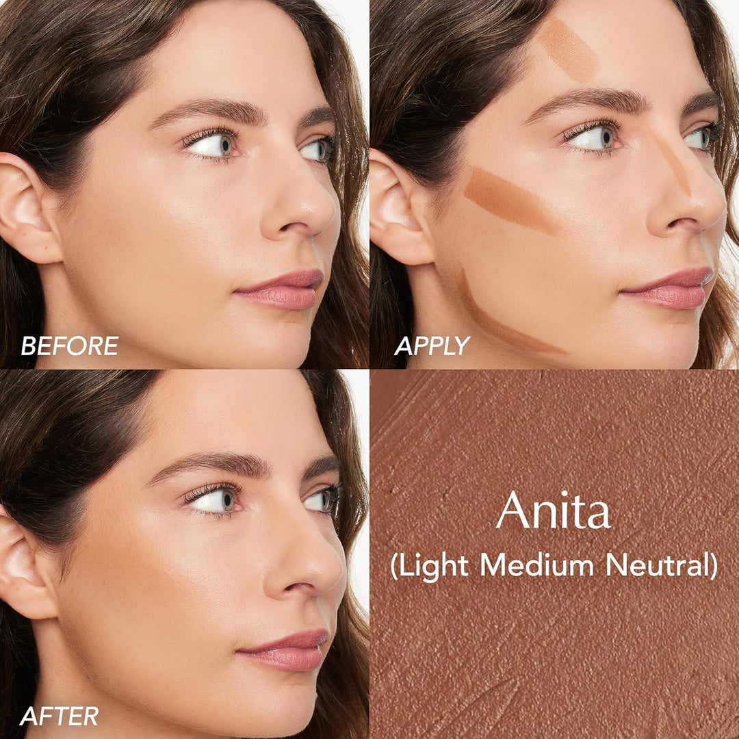 Thrive Causemetics Triple Threat Color Stick: Barra de bronceador y...