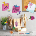 Paquete creativo de Shrinky Dinks Just Play Ruff N' Ready, 25 hojas blancas esmeriladas, juego de manualidades para niños, juguetes para niños de 6 años en adelante (paquete de 2)