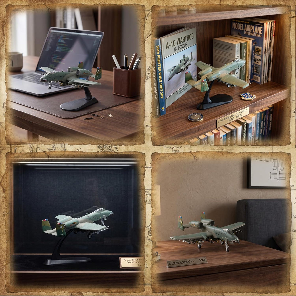 A-10 Thunderbolt II Warthog - Aviones fundidos a presión modelo 1