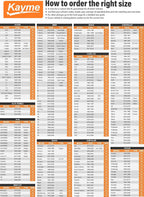 Kayme Funda para automóvil sedán, consulta la tabla de tallas del vehículo