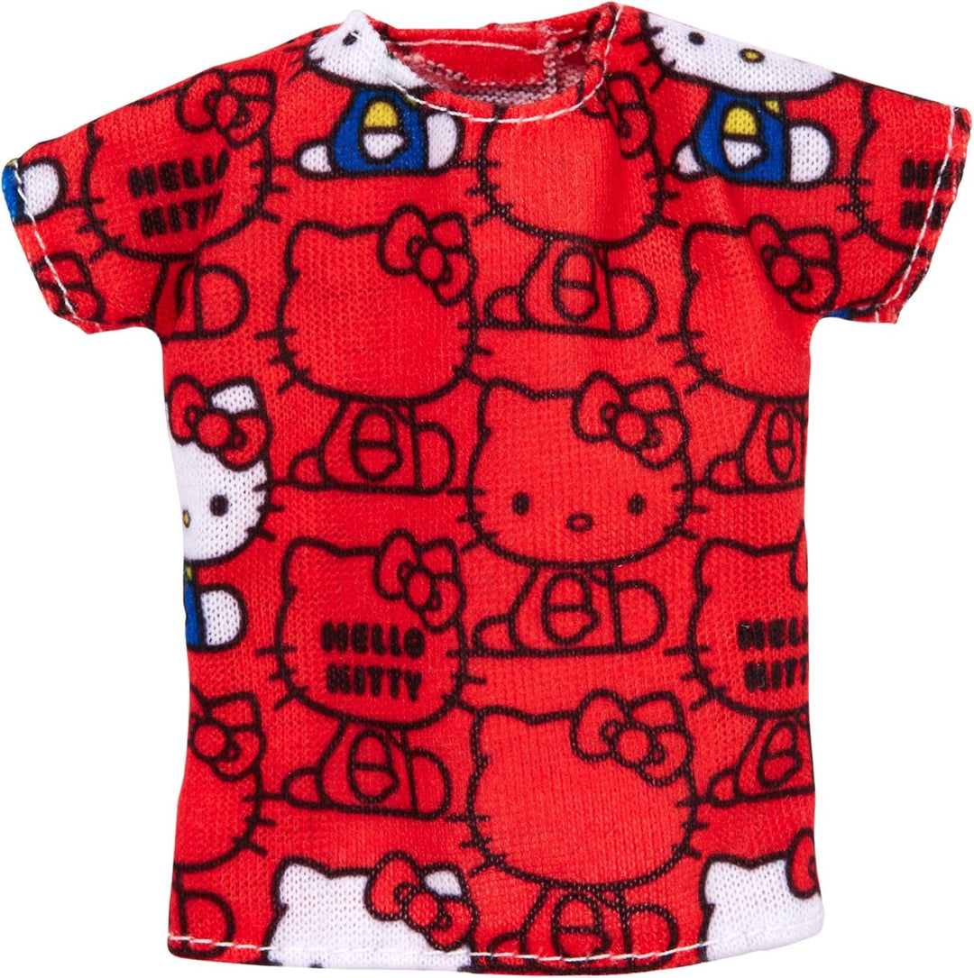 Barbie Moda Hello Kitty Rojo Top