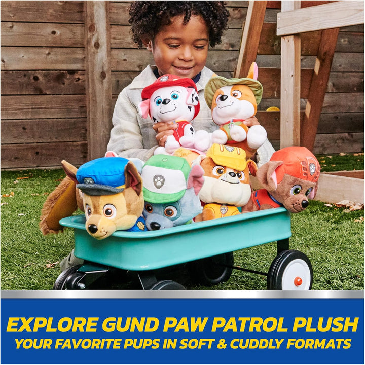 GUND PAW Patrol - Juguete oficial de peluche de Rubble Take Along B...