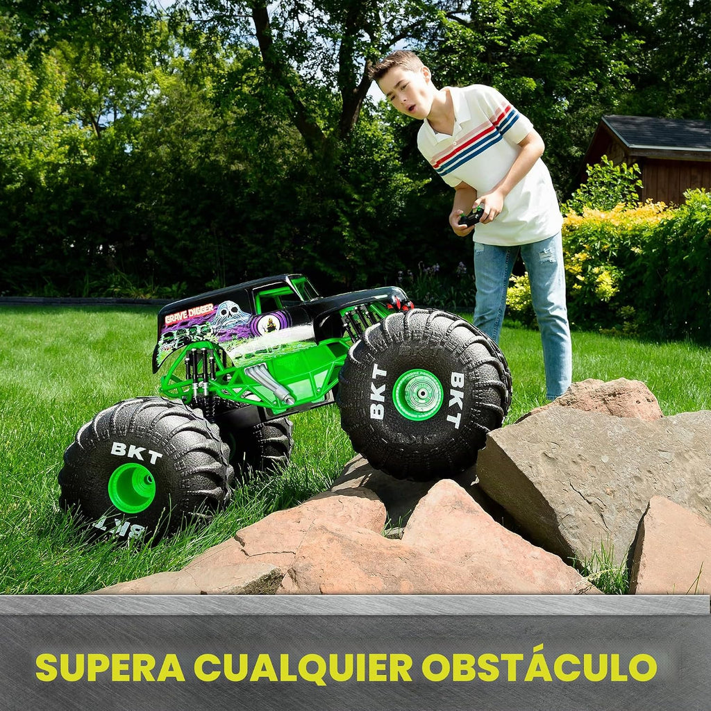Monster Jam, Camión monstruo oficial Mega Grave Digger todo terreno, más de