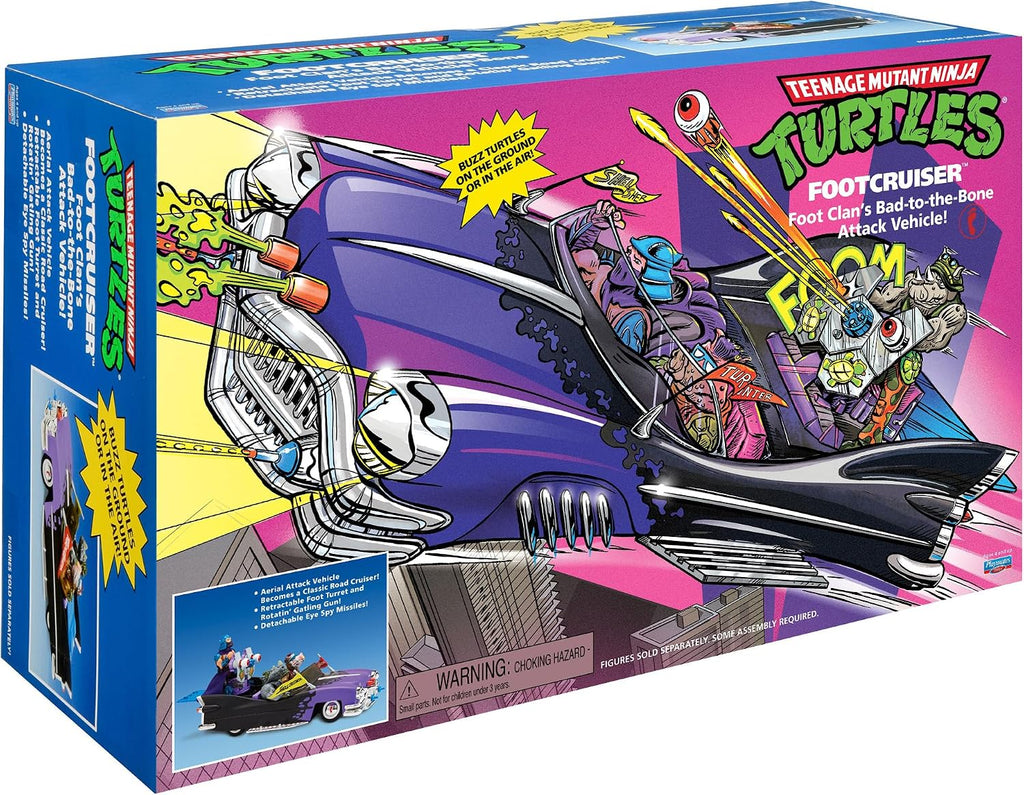 Teenage Mutant Ninja Turtles Crucero Clásico Foot de Playmates Toys - Exclusivo de Amazon