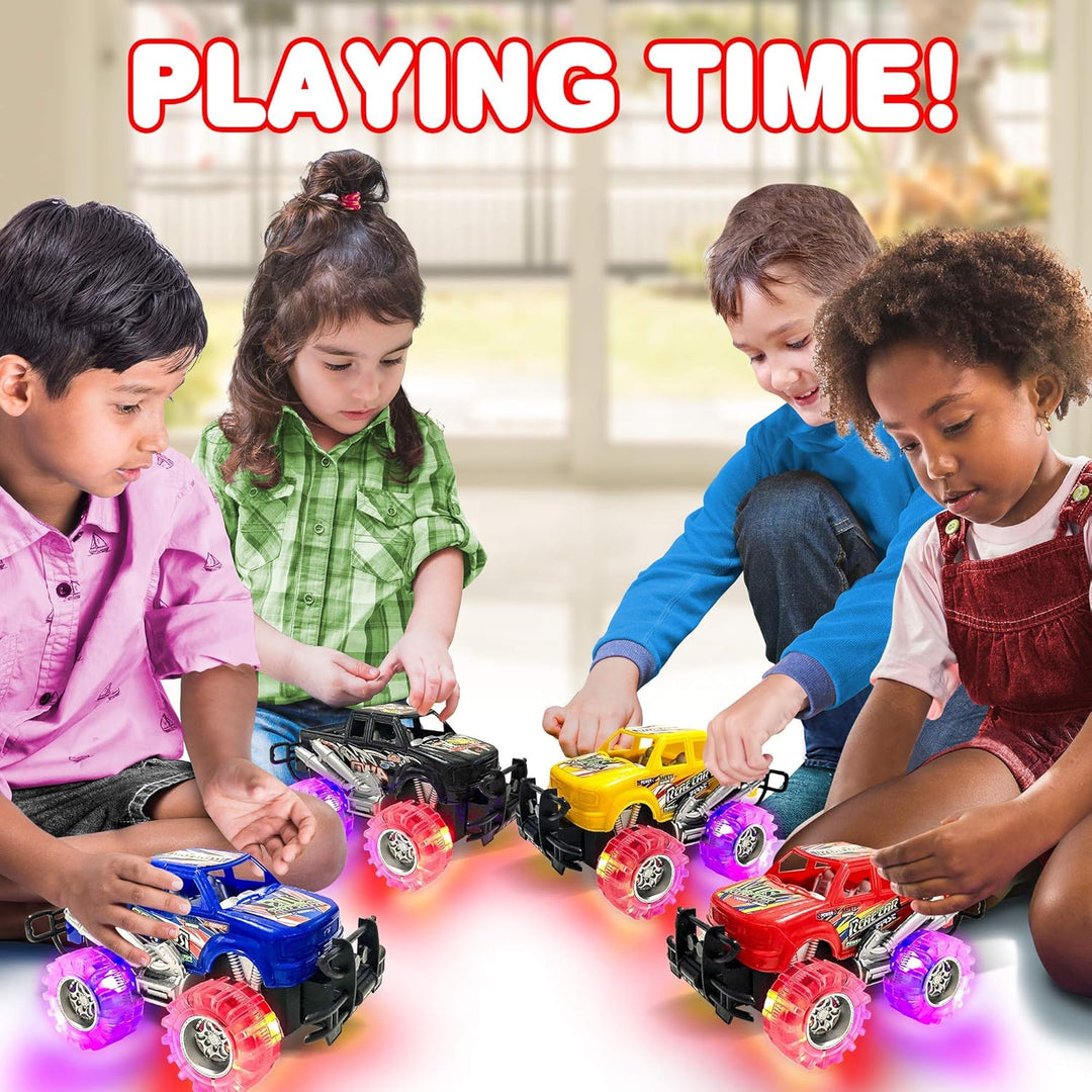 ArtCreativity Camiones monstruo iluminados para niños y