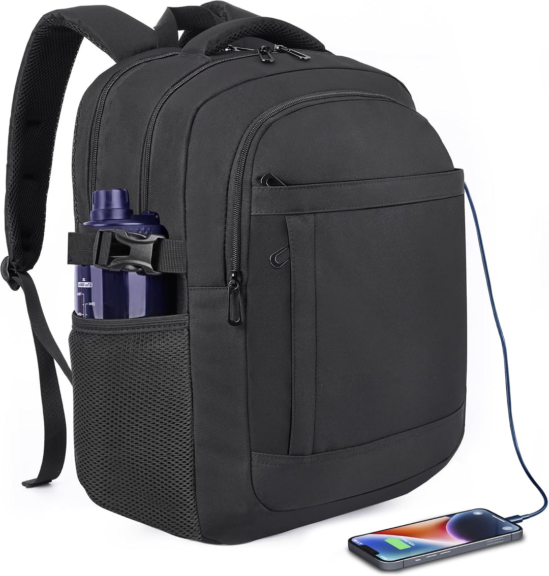 DEYACE Mochila para laptop de 17 pulgadas, bolsa grande para comput...