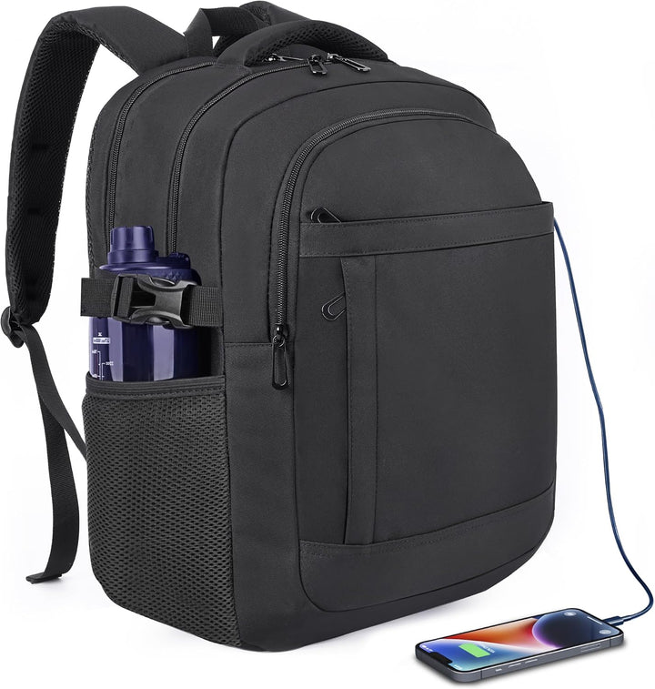 DEYACE Mochila para laptop de 17 pulgadas, bolsa grande para comput...