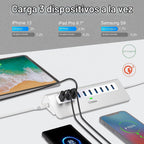 intpw, YH6S, hub USB, alimentado
