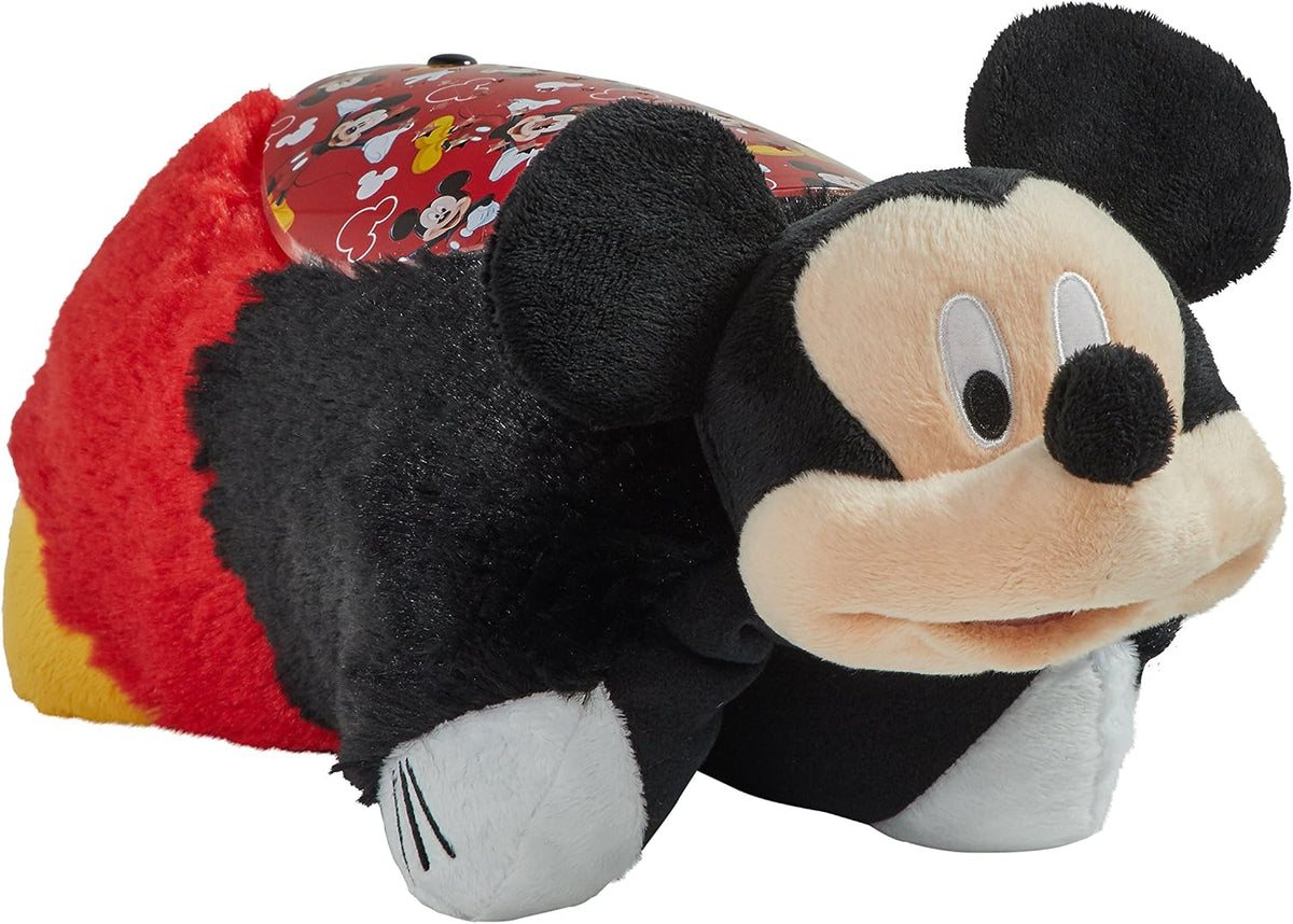 Pillow Pets Disney Mickey Mouse, 11" Sleeptime Lite