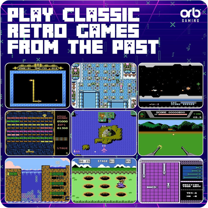 Juegos retro (versión US) de bolsillo ThumbsUp, mando de juego arcade