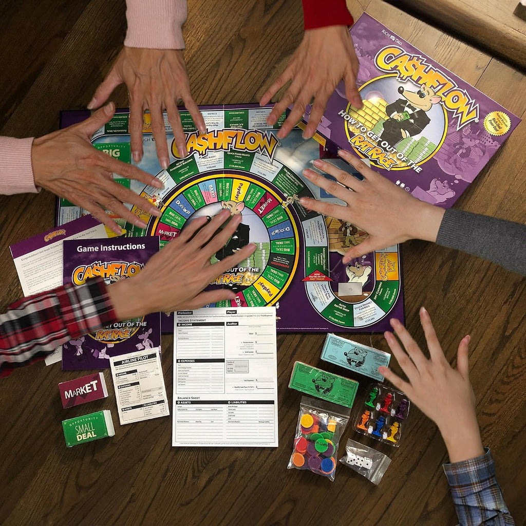 Juego de mesa (nueva edición) con la exclusiva bonus guía de estrategia Cashflow