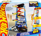 Hot Wheels City Transforming Race Tower & 1 Toy Car