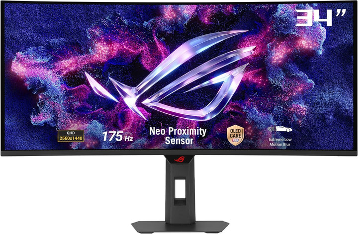 ASUS ROG XG34WCDG - Monitor para juegos OLED G-SYNC ultraancho de 3...