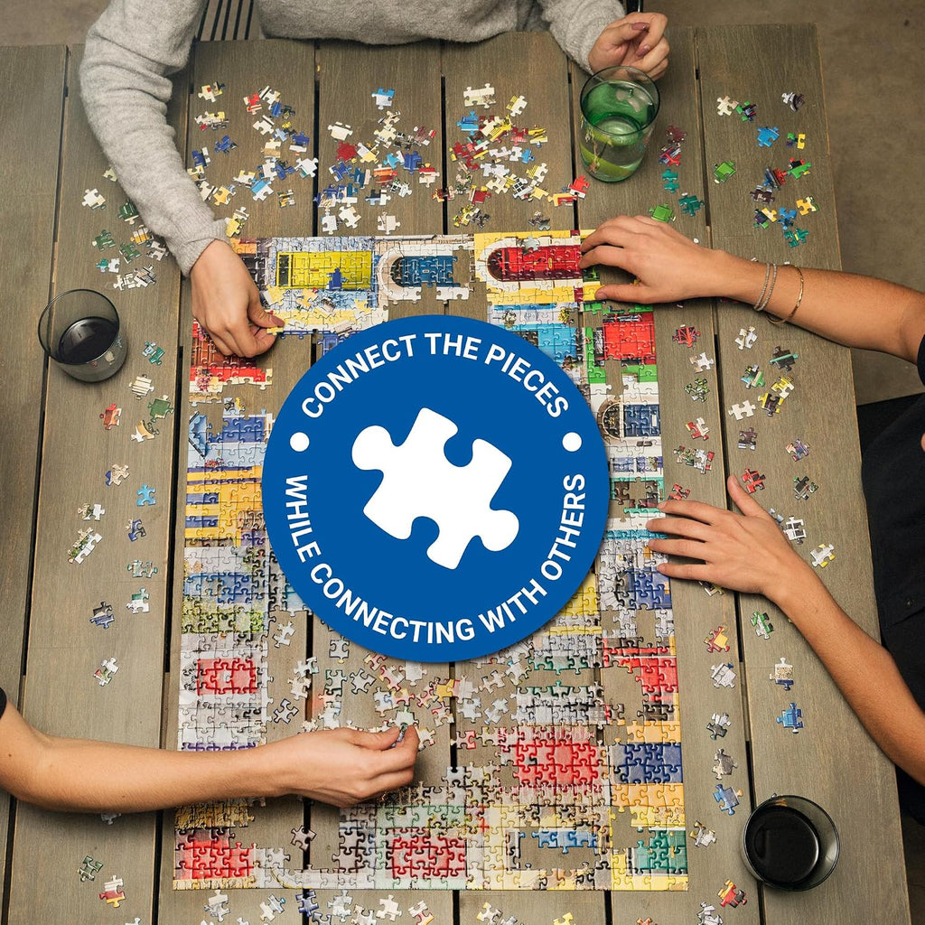 Ravensburger - Mundo de Libros - Rompecabezas de 2000 Piezas - Emocionante Visión de los Destinos Más Emocionantes del Mundo - Hermosas Imágenes - Enmarcable - Calidad Premium - Regalo Ideal