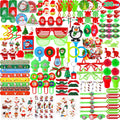 200 piezas de surtido de juguetes de recuerdos de fiesta de Navidad para niños, rellenos de calcetines, regalos de fiesta de cumpleaños, premios de carnaval, rellenos de bolsas de regalo, rellenos de