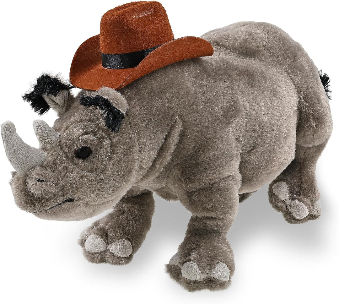 DolliBu Wild Collection - Sombrero de vaquero de peluche