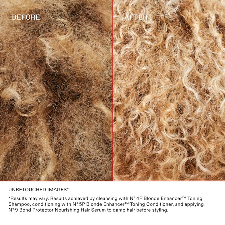 Olaplex No. 4P Blonde Enhancer Purple Toning Shampoo, Repairs, Hydr...