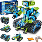 Sillbird Kit de construcción de automóviles robot con control remoto STEM, Verde