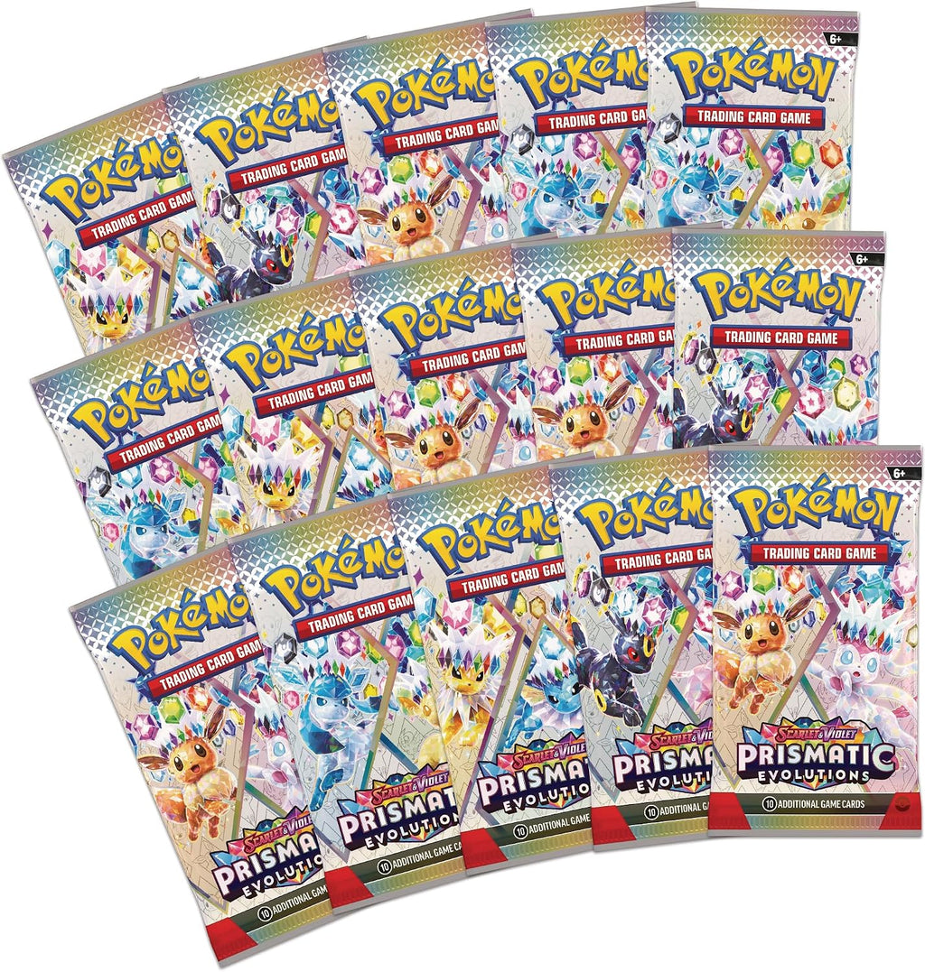 Pokémon TCG: Colección Súper Premium de Evoluciones Prismáticas Escarlata y Violeta