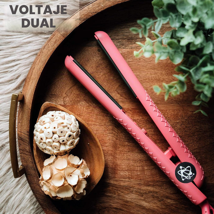 Evalectric Classic Styler - Plancha plana de cerámica de 1.25 pulga...