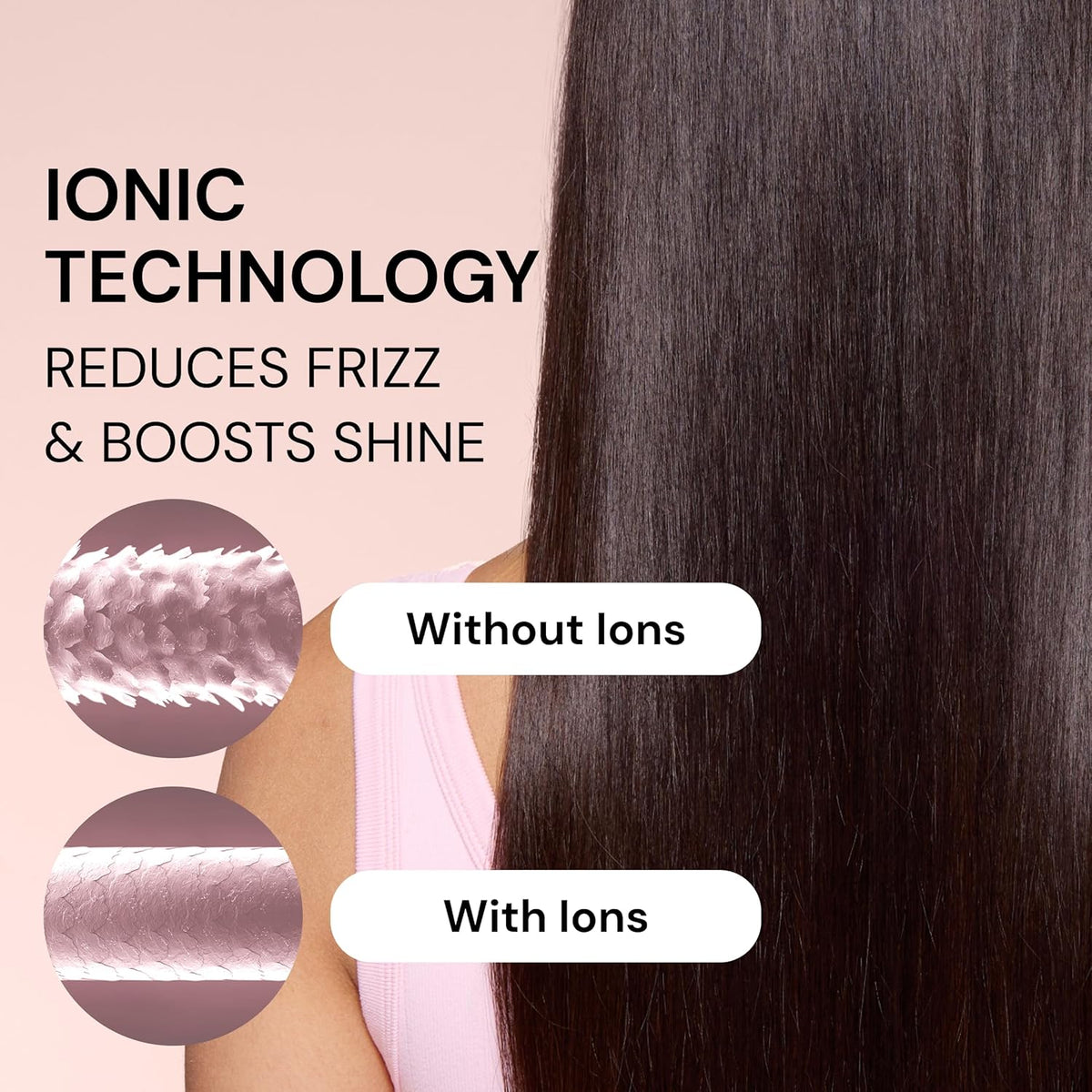 L'ANGE HAIR Axia HaloRing Secador de Cabello | Secador Iónico d...