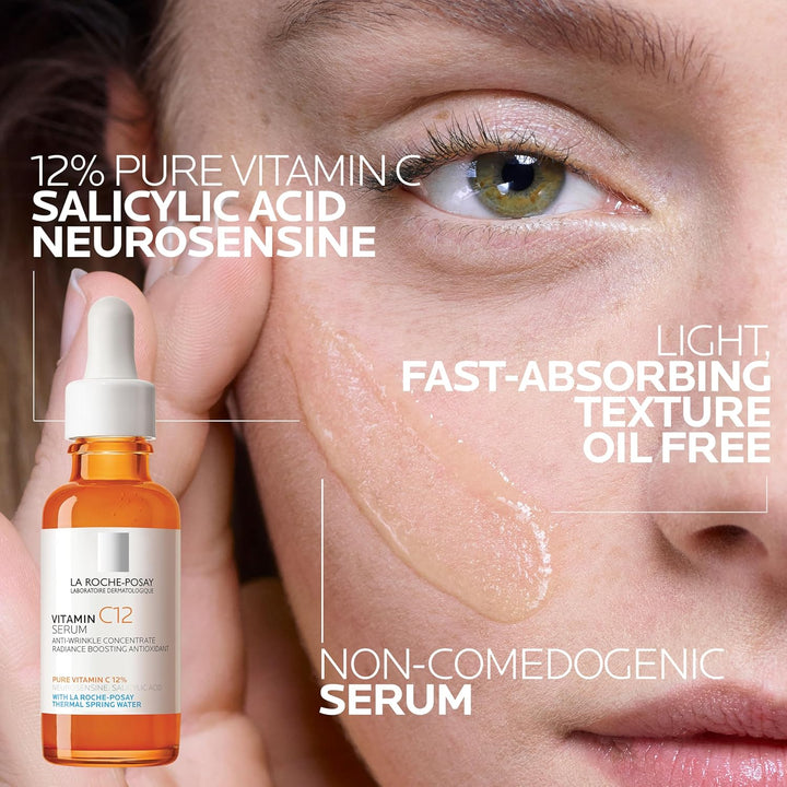 La Roche-Posay Hyalu B5 Pure Hyaluronic Acid Serum for Face, Vitami...
