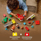 LEGO DUPLO - Camión de bomberos con manguera y juguete de