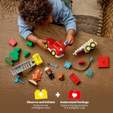 LEGO DUPLO - Camión de bomberos con manguera y juguete de