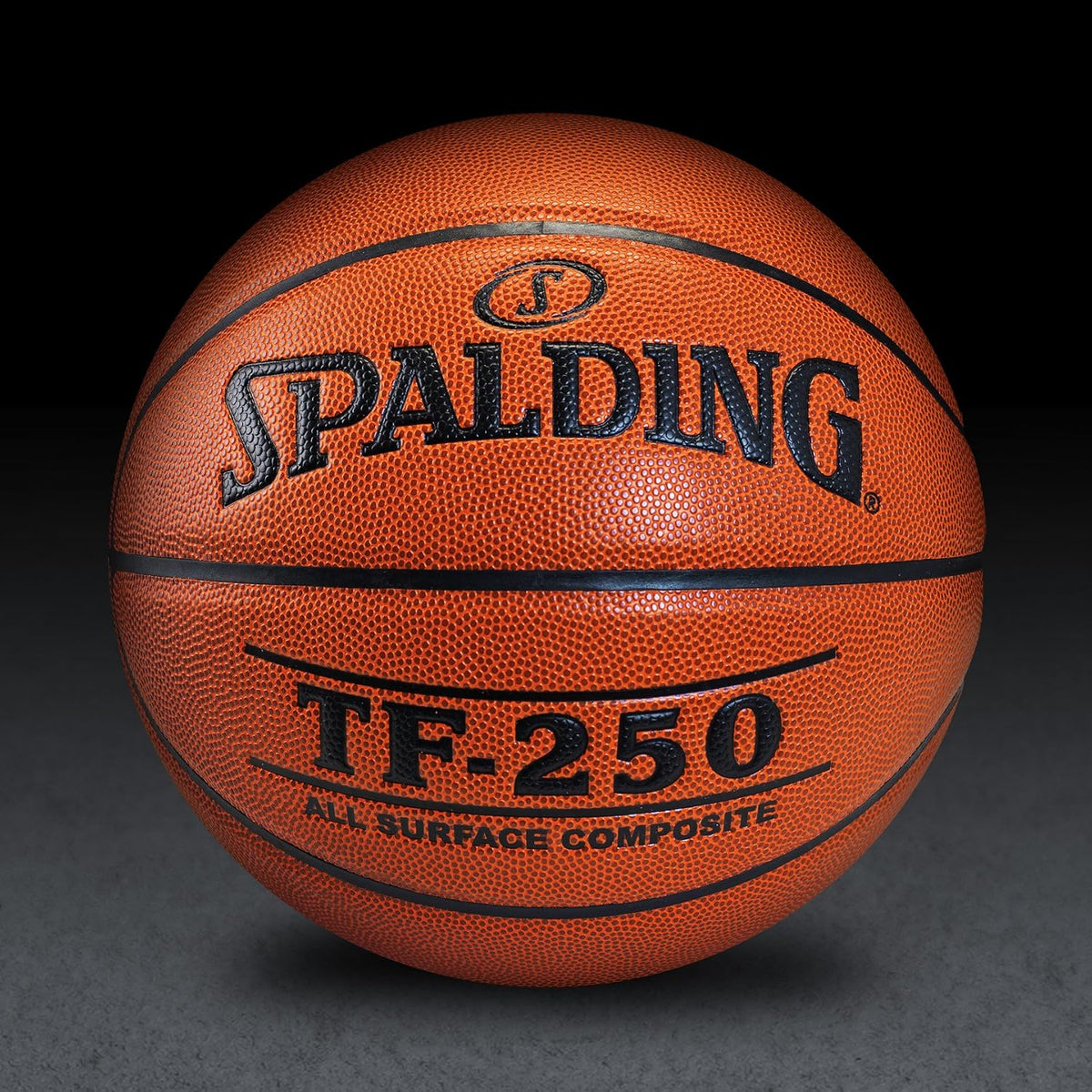 Spalding React TF-250 Balón de Baloncesto de Interior y Exterior