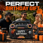 Altavoz de parrilla frontal con foto personalizada, cubierta de metal