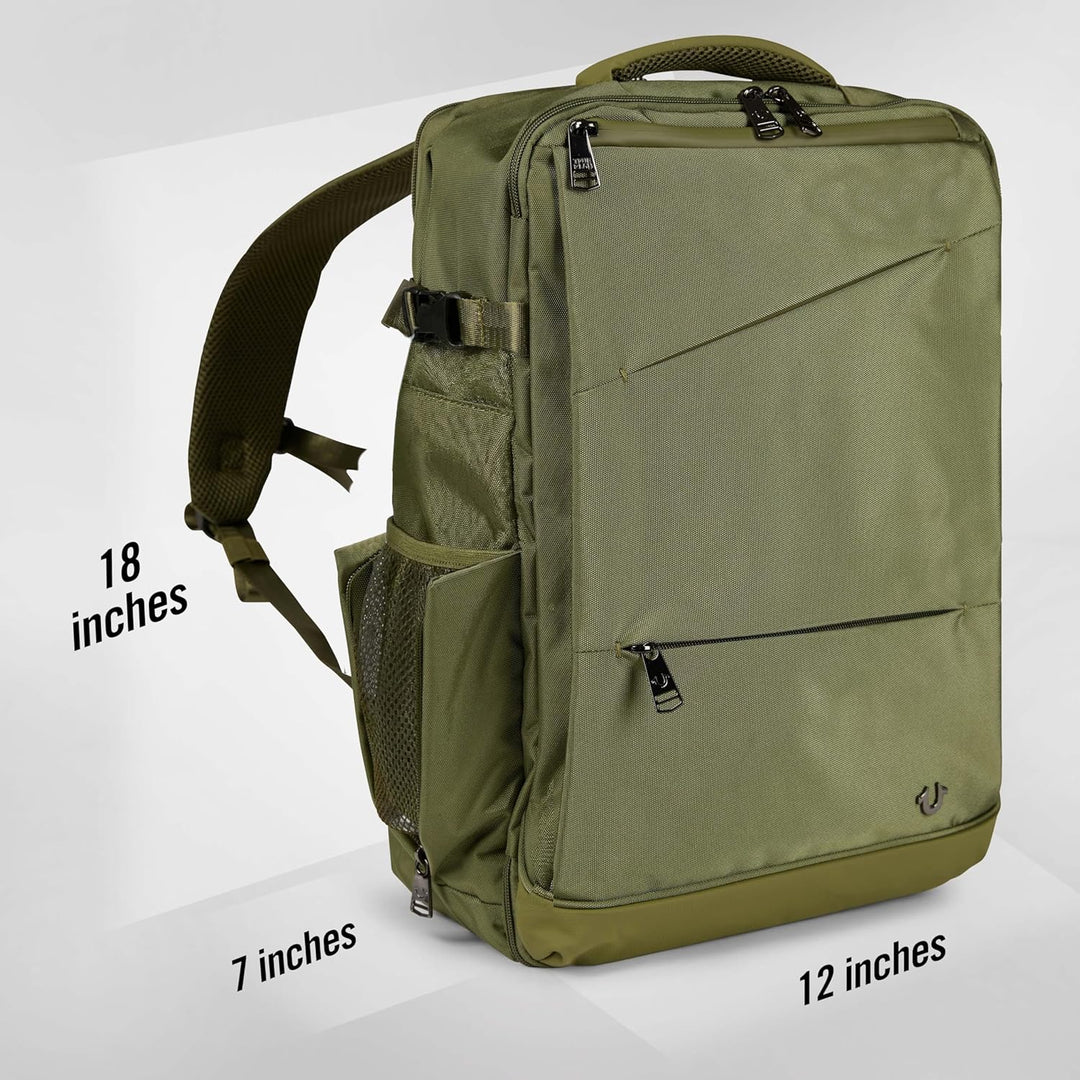 True Religion Mochila de viaje para hombres y mujeres, bolsa de equ...