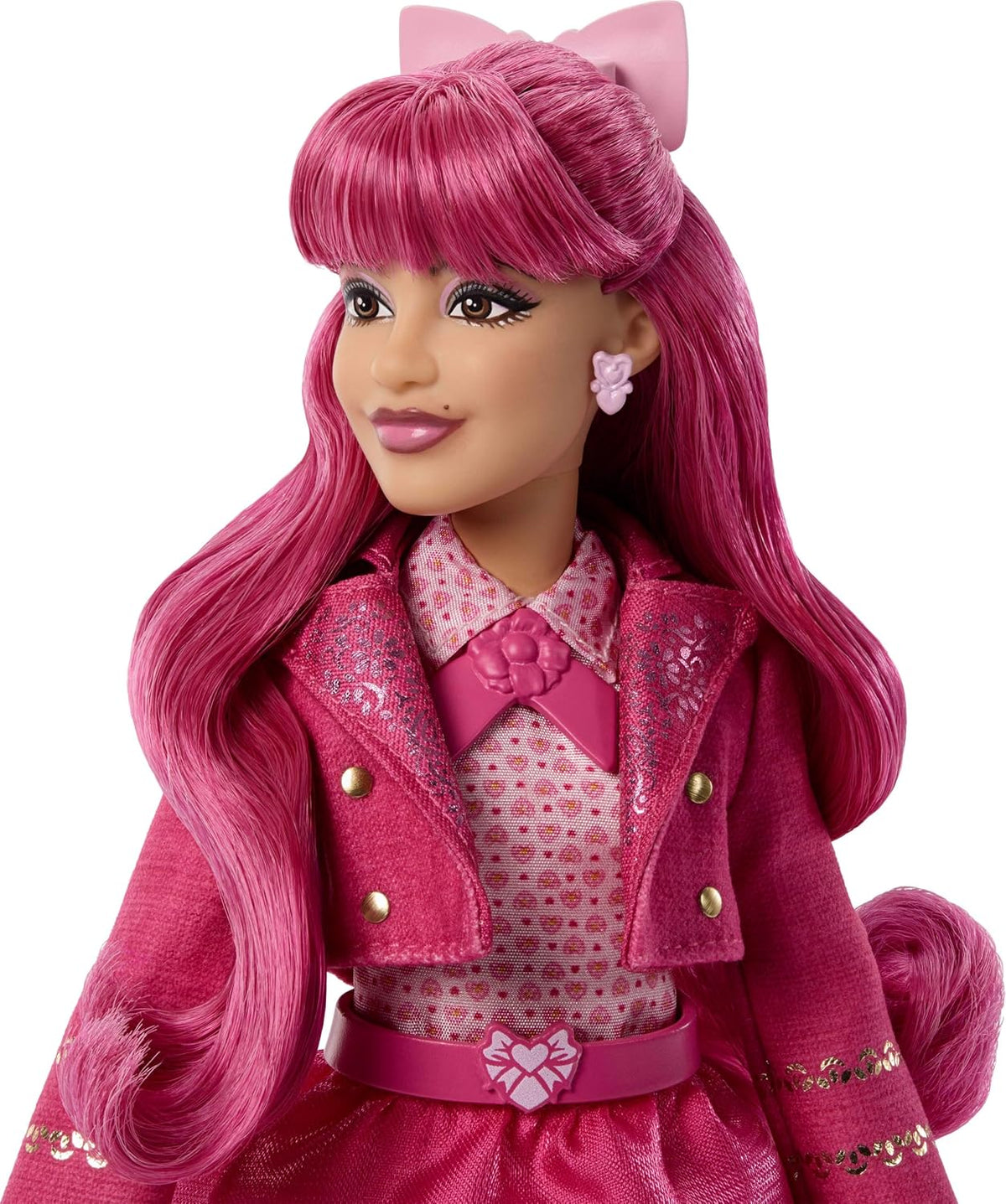 Mattel Disney Descendants: Wicked Wonderland Fashion Doll & Accessory, Pink Sister of Red & Daughter of Queen of Hearts con ropa inspirada en la película