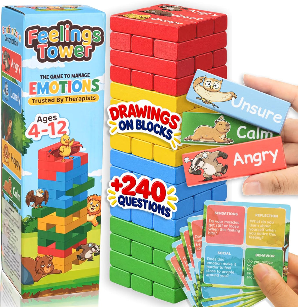 Feelings Tower - Juegos de terapia para niños, adolescentes y adultos - 48