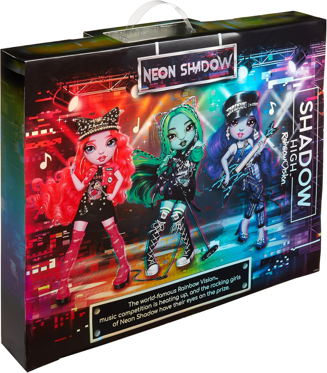 Rainbow Vision Shadow High Neon Shadow- Muñeca de Moda Poseable Har...