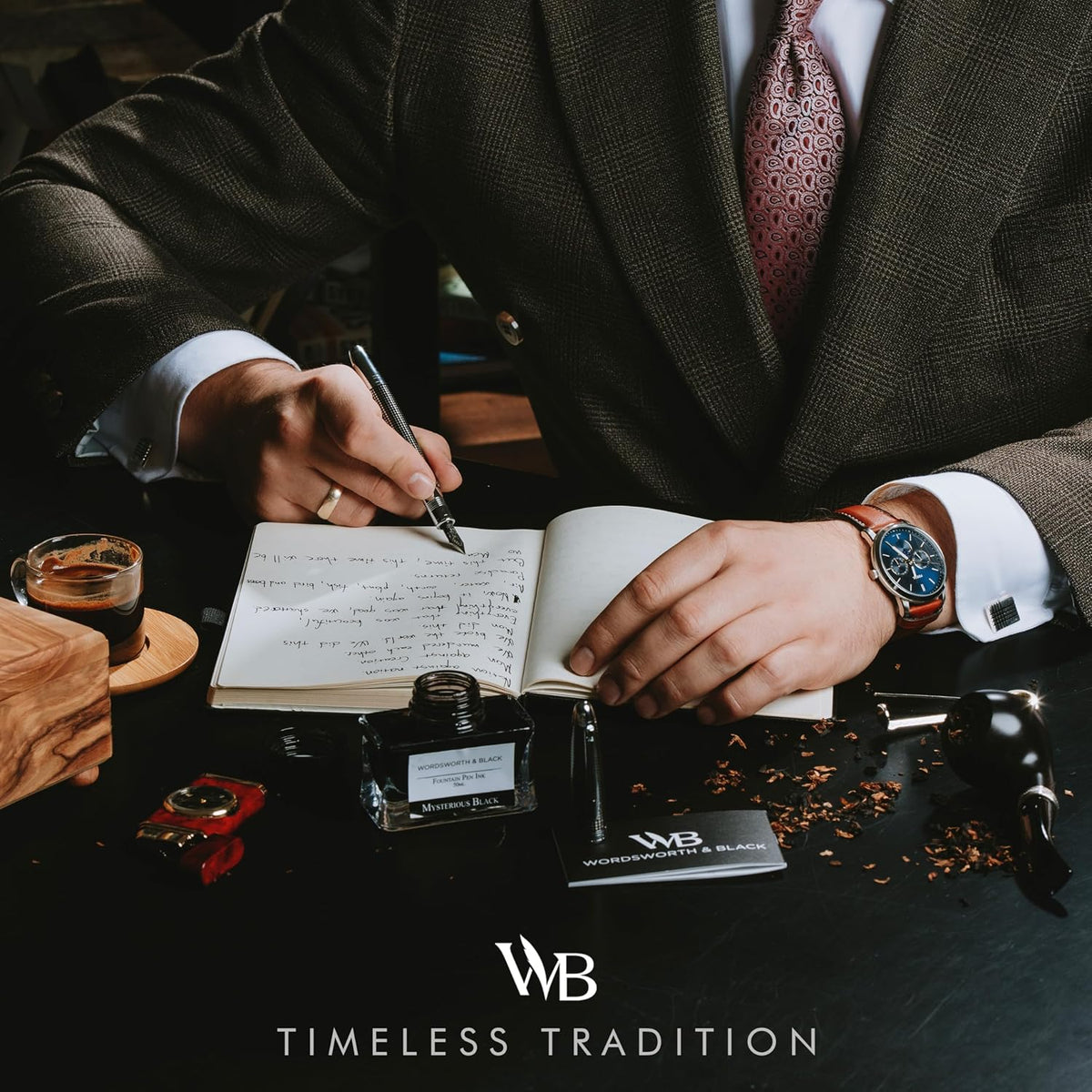 Wordsworth & Black Majesti Luxury - Juego de pluma estilográfica de lujo