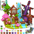 200 bloques magnéticos magnéticos cubos de construcción regalos de