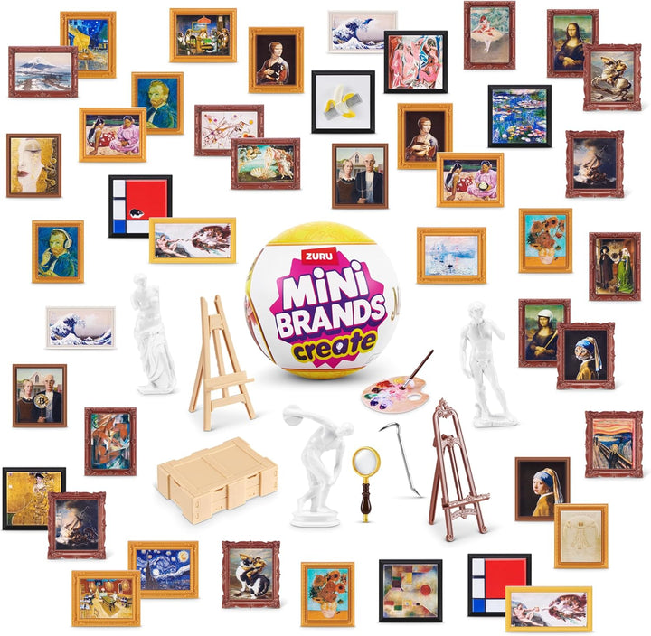 Mini Brands Crea Obras Maestras Mini Serie 1 Paquete de 2