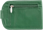 Big Skinny Billetera Taxicat plegable en dos para mujer, hasta 25 tarjetas