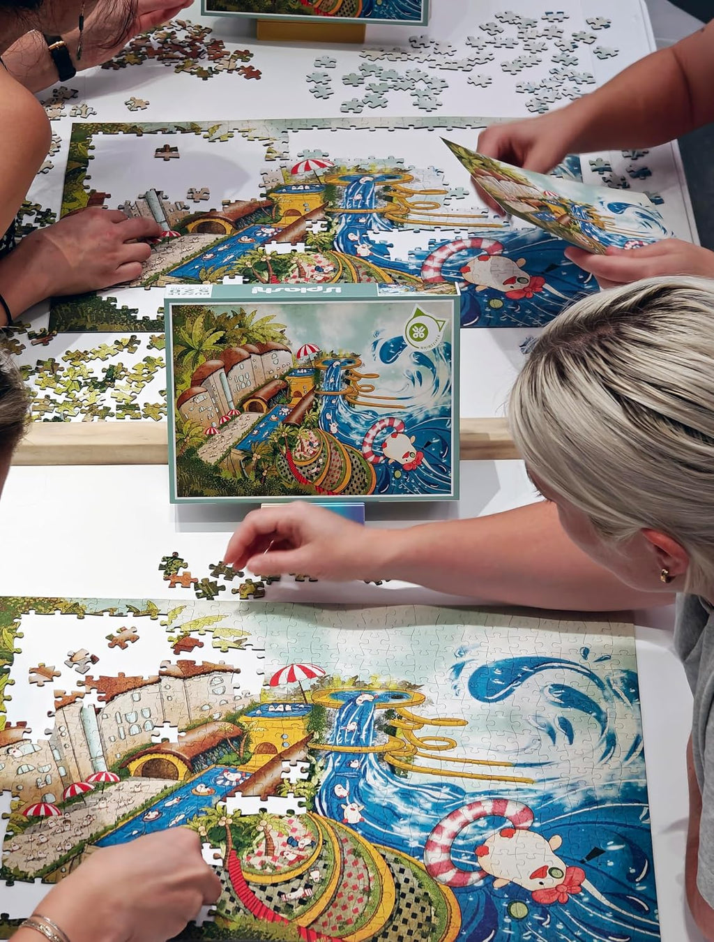 Whimsical Summer Splash - Rompecabezas de 520 piezas para adultos