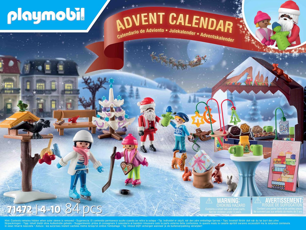 Playmobil Calendario de Adviento: Viaje al Mercado de Navidad