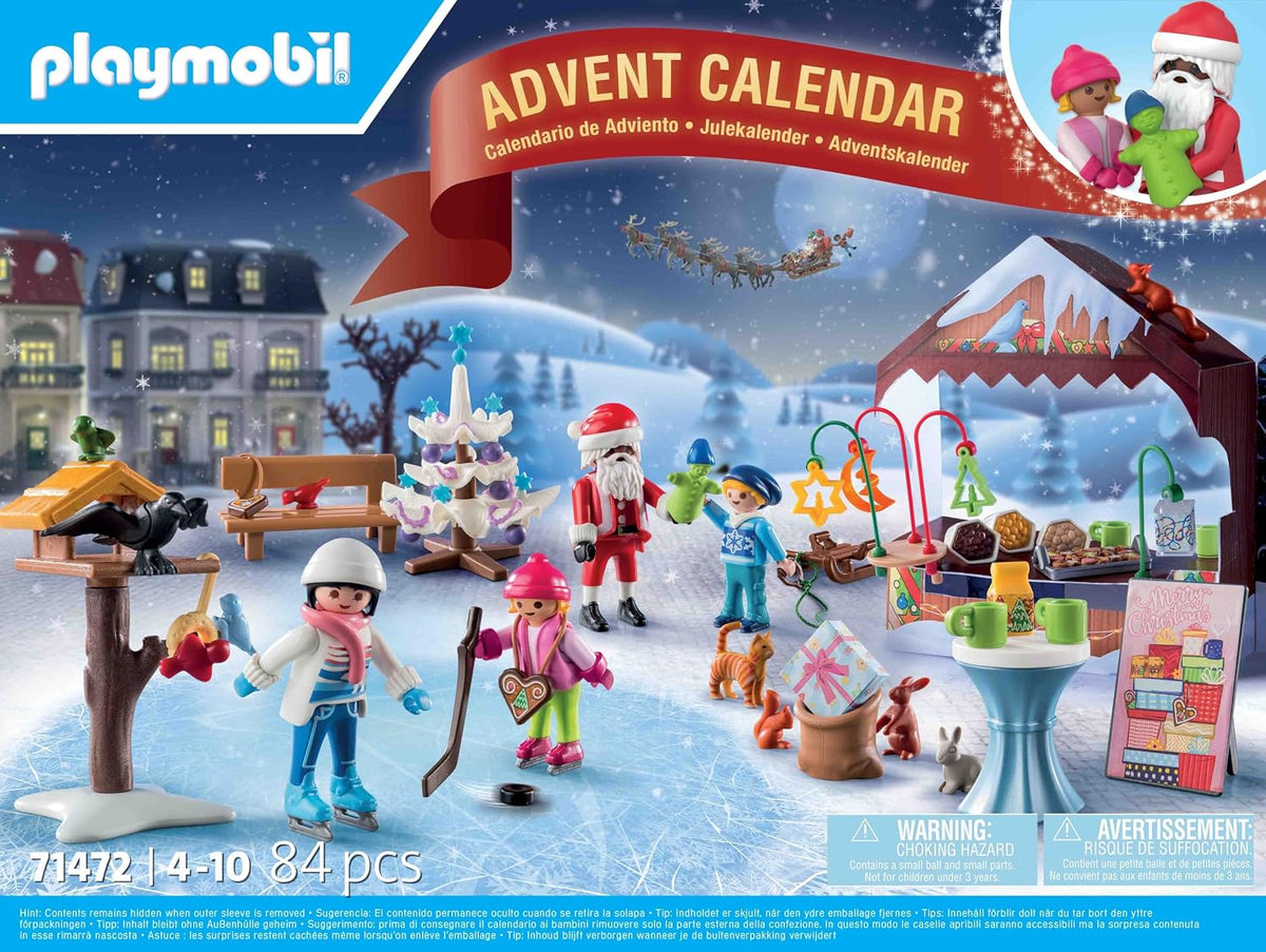 Playmobil Calendario de Adviento: Viaje al Mercado de Navidad