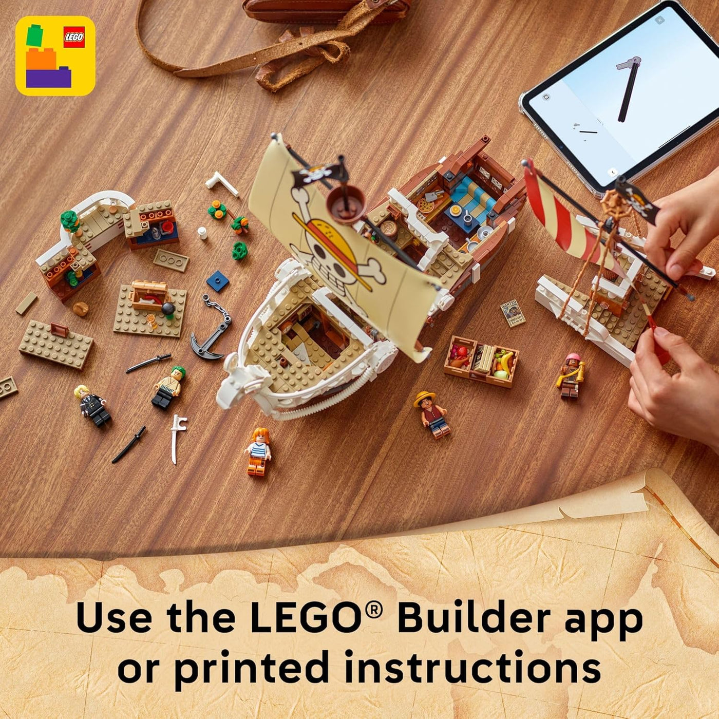 LEGO ONE Piece The Going Merry Pirate Ship Building