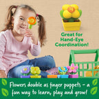 Learning Resources Conjunto de juego de número y color de invernadero