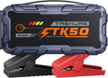 TREKURE Arrancador de batería de coche 8000A 26800mAh, arrancador de coche portátil para todos los motores de gasolina y diésel de 12L, banco de energía y puente de batería, batería portátil de coche
