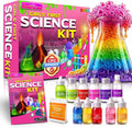 Jim & Gloria Kit de ciencia para niños, experimentos científicos para niños de 5 a 7 y 8 a 12 años, juguete educativo STEM, juego de química con experimentos de volcán, regalo de cumpleaños para niños y niñas, actividad de aprendizaje práctica