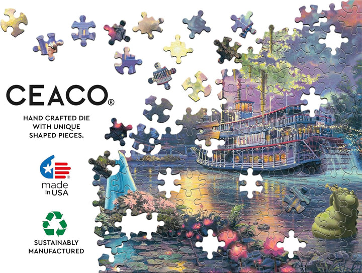 Ceaco - Disney - Kinkade - La princesa y la rana -